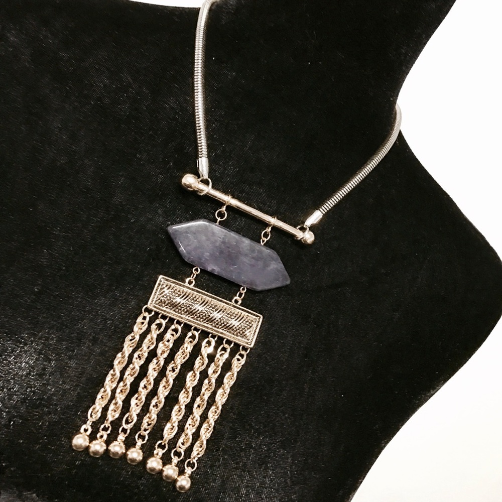 Forever 21 Tribal Statement Necklace